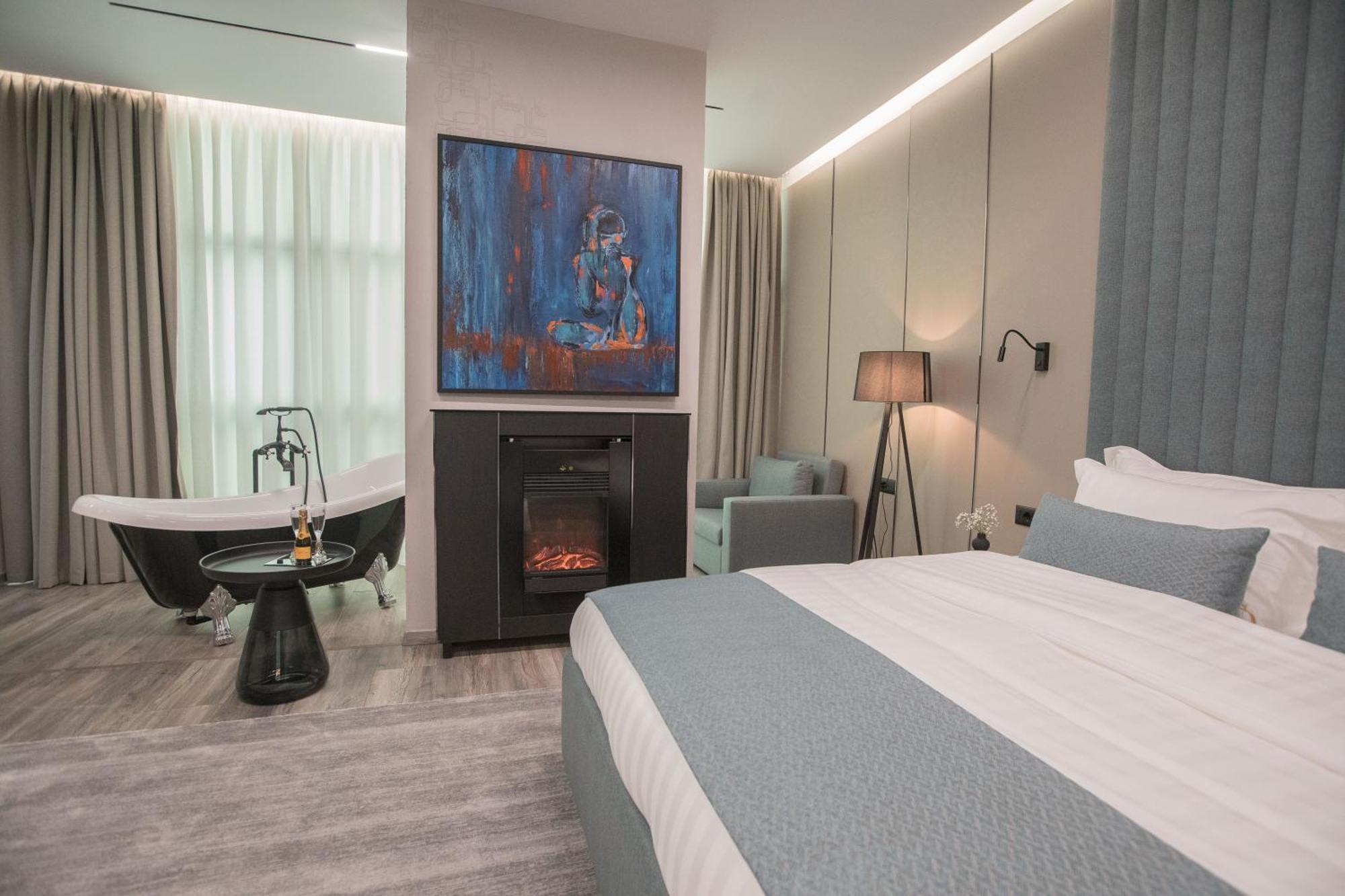 Hotel Dirista Shkodër Buitenkant foto